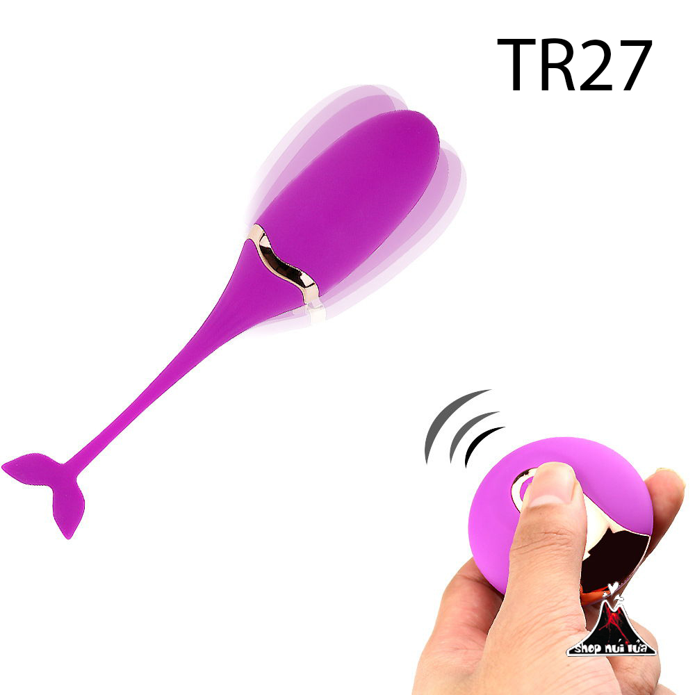 Hướng dẫn sử dụng Trứng Rung Cá Heo không dây có điều khiển từ xa