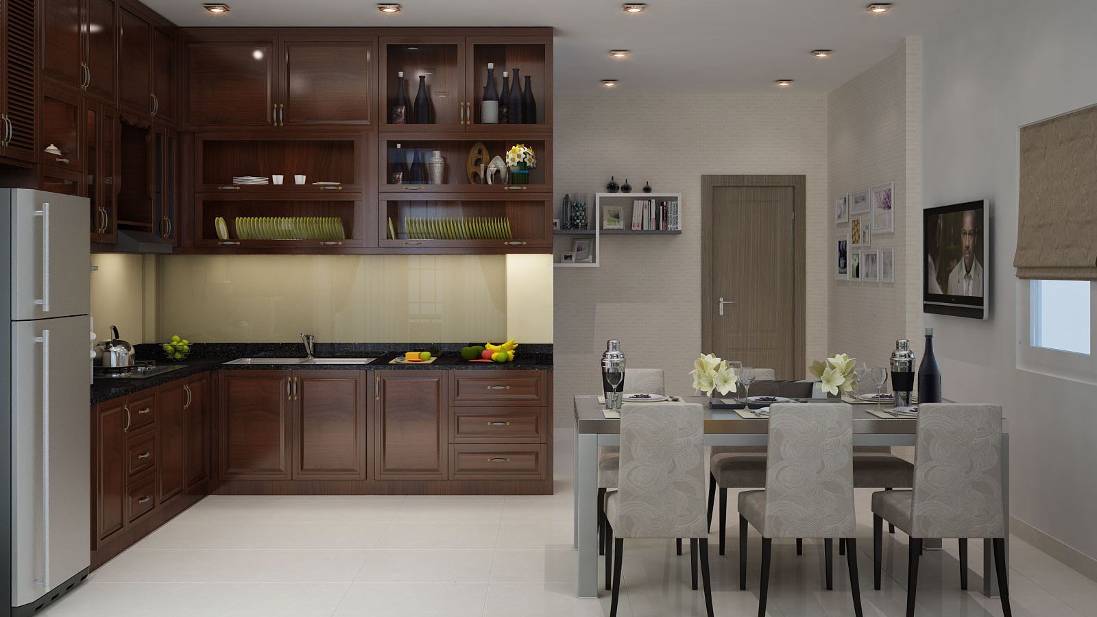 Cách hóa giải bếp đối diện nhà vệ sinh