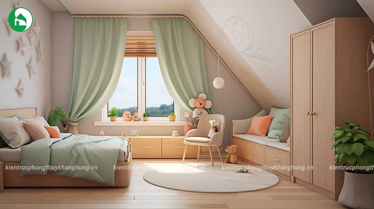 Bố trí phòng ngủ sao cho ánh sáng được hòa hợp cách tự nhiên