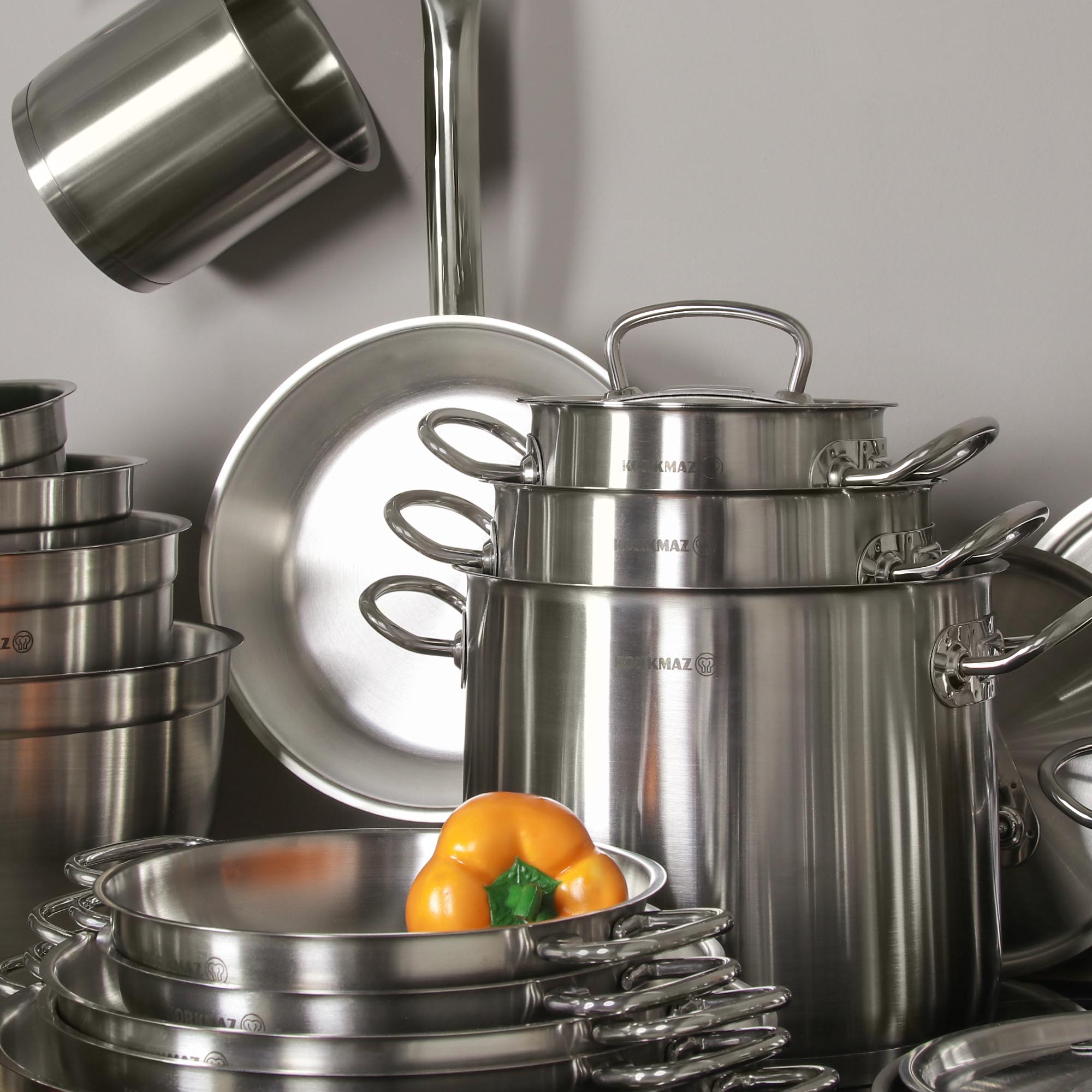 Bộ Nồi Inox Korkmaz – Vũ Khí Bí Mật Trong Căn Bếp Chung Cư Cao Cấp - 3
