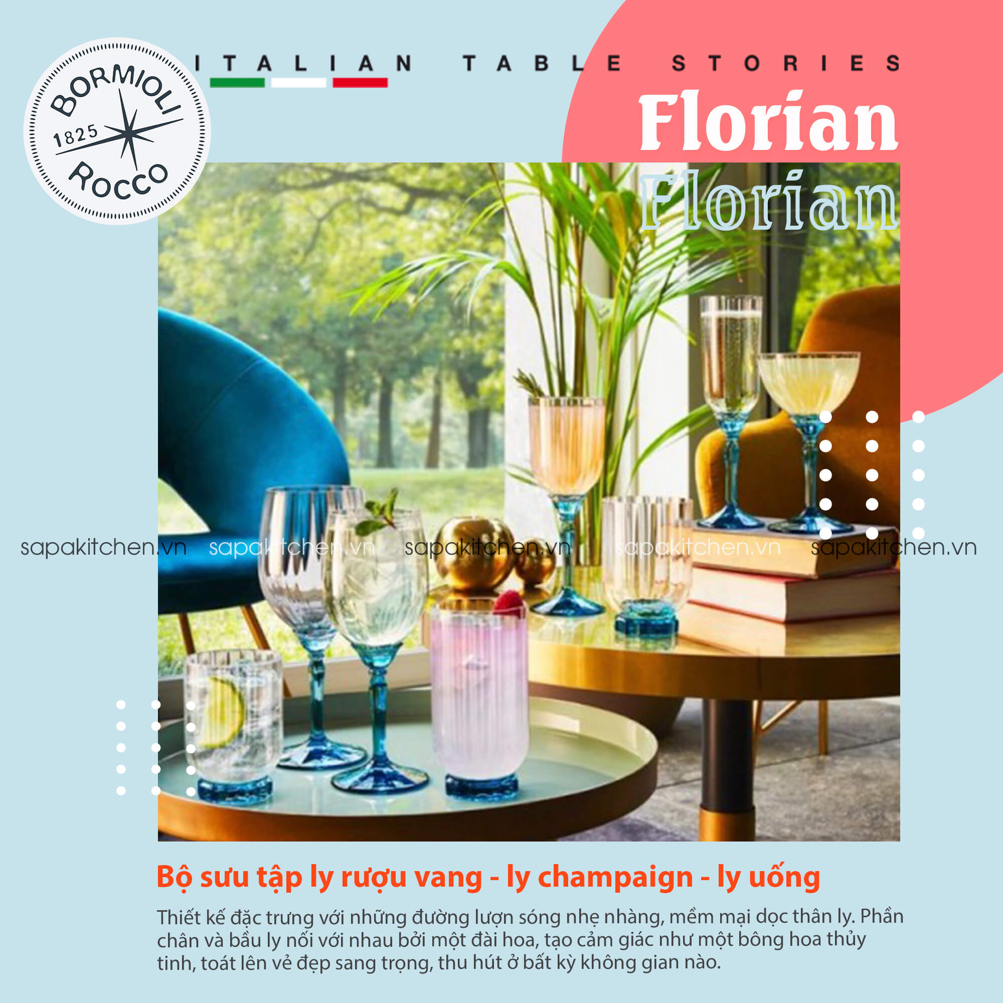 Ly Thủy Tinh Bormioli Rocco: Quà Tết Thiết Thực, Đẹp Mắt Cho Mọi Nhà 2026 - 6