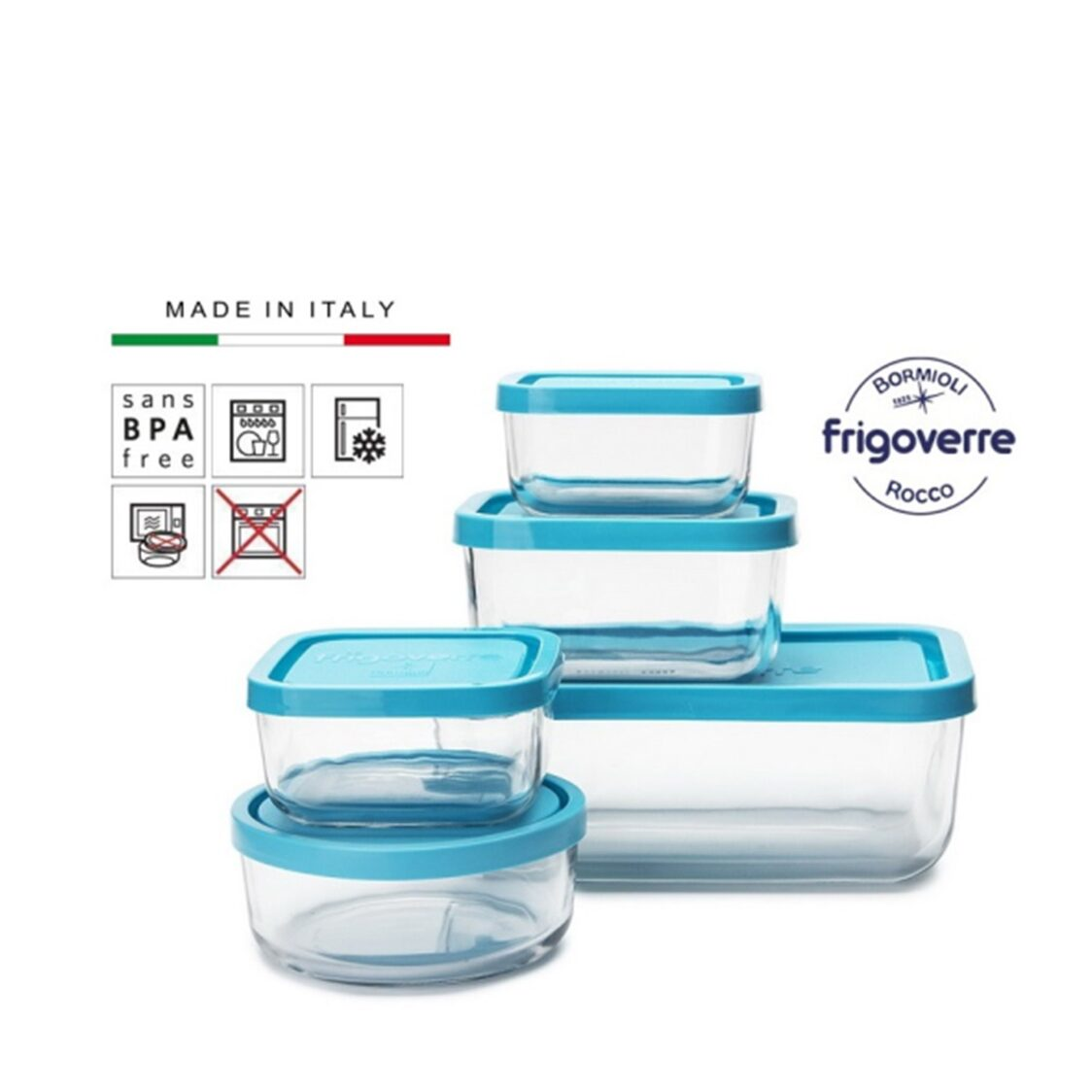 Frigoverre Bormioli Rocco – Hộp Thủy Tinh Chuyên Dùng Tủ Đông Cho Gia Đình Hiện Đại - 3