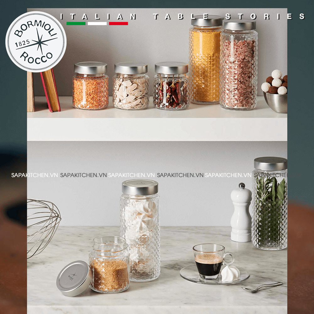 Top 3 Mẫu Hũ Thủy Tinh Có Nắp Kín Của Bormioli Rocco Chị Em Mê Nấu Ăn Không Thể Bỏ Qua - 3