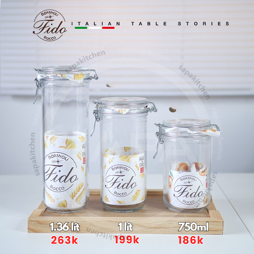 Hũ thủy tinh nắp vặn Quattro và hũ thủy tinh nắp cài Fido, hũ nào bảo quản tốt hơn? - 7