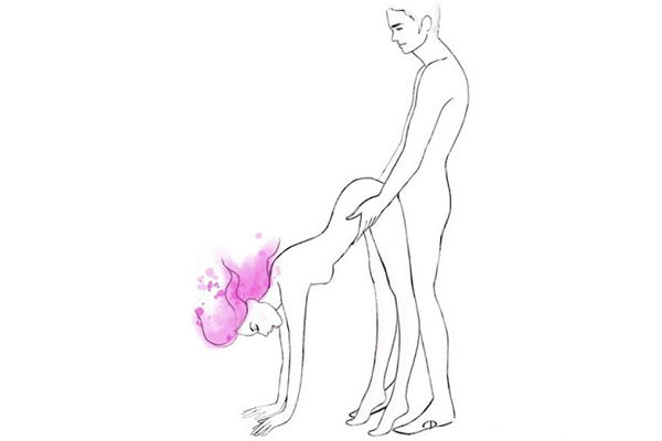 Tư thế đứng gập