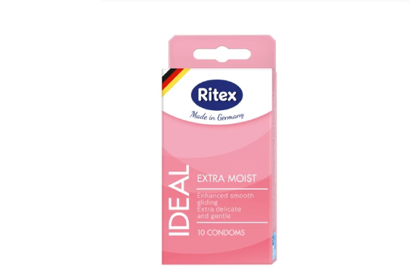 Ritex Ideal - Bao cao su tăng gấp đôi chất bôi trơn