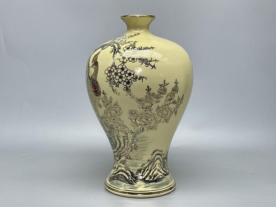 mai-binh-tich-loc-phu-the-vien-man-cao-38cm-gom-chu-dau-ve-vang-kim-5