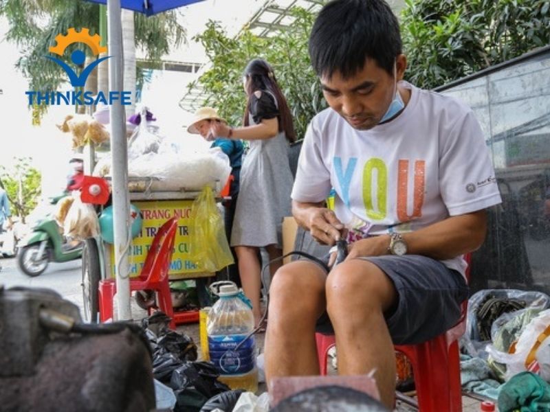 địa chỉ sửa giày bảo hộ ở hà nội