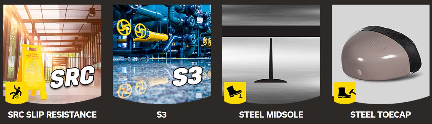 giày bảo hộ lao động Safety Jogger Sahara