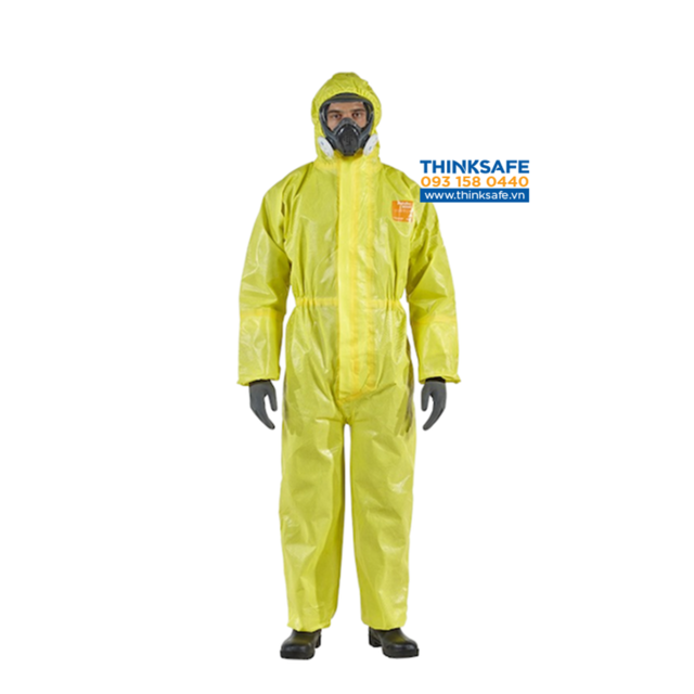 Quần áo phòng sạch liền thân chống tĩnh điện và hóa chất Alphatec 3000 Quần áo phòng sạch liền thân chống tĩnh điện và hóa chất Alphatec 3000