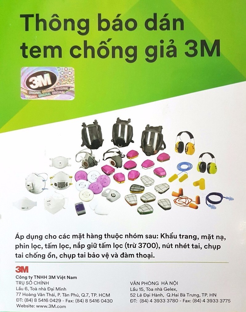 Cách phân biệt tấm lọc bụi 3744k chính hãng