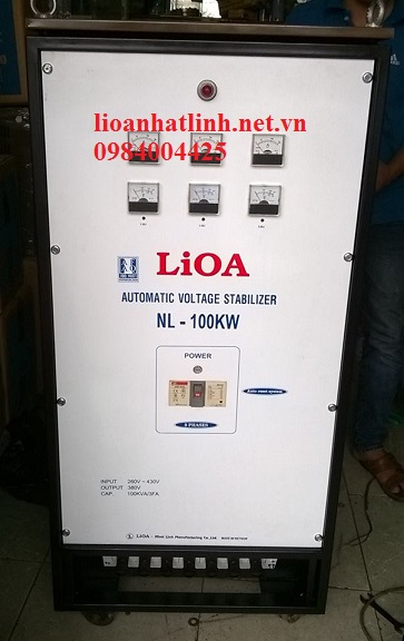 ỔN ÁP LIOA 3 PHA DÙNG CHO MÁY TIỆN CNC