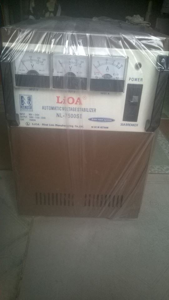 ỔN ÁP LIOA 7,5KVA MODEL NL - 7500SI TỒN KHO