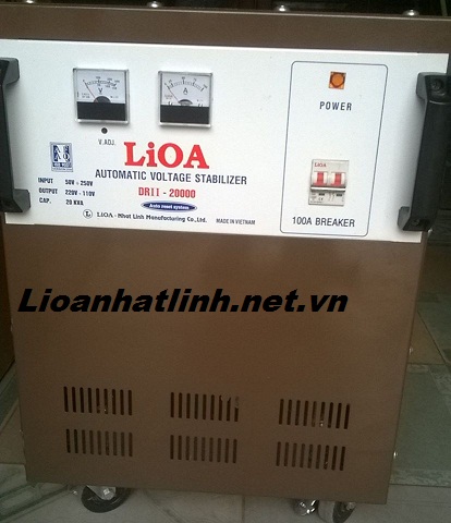 ổn áp lioa 20kva model drii - 20000 giá bao nhiêu