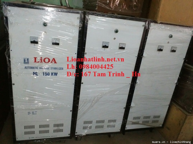 ỔN ÁP LIOA 150KVA 3 PHA CŨ