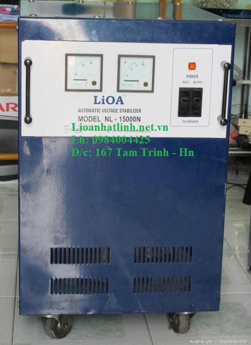 ổn áp lioa nl - 15000n ( 15kva) cũ