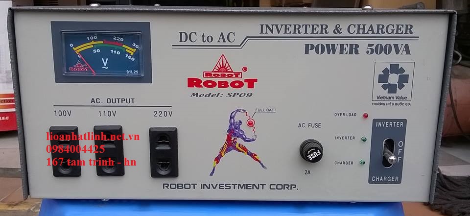 KÍCH ĐIỆN ROBOT 500VA