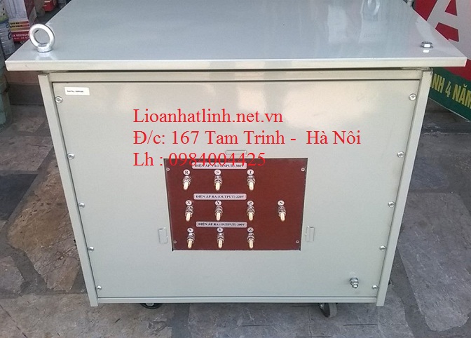 PHÍA SAU BIẾN ÁP LIOA 60KVA 3 PHA