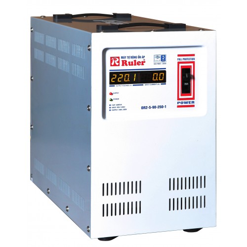 ỔN ÁP RULER 5KVA 1 PHA THẾ HỆ 2