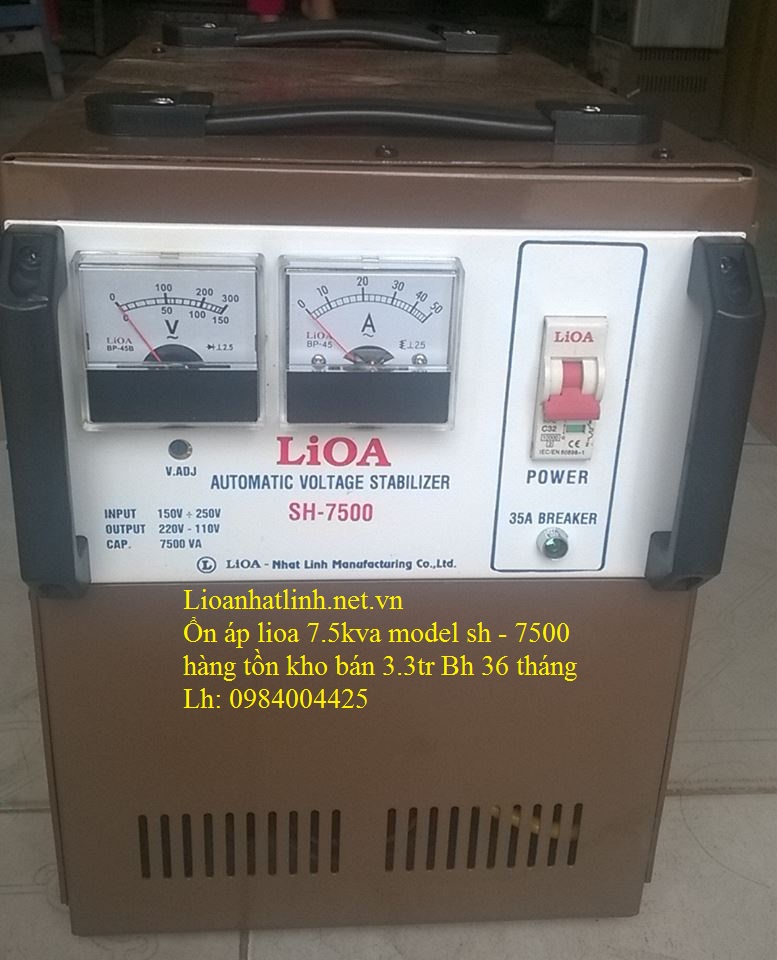ỔN ÁP LIOA 7KVA TỒN KHO