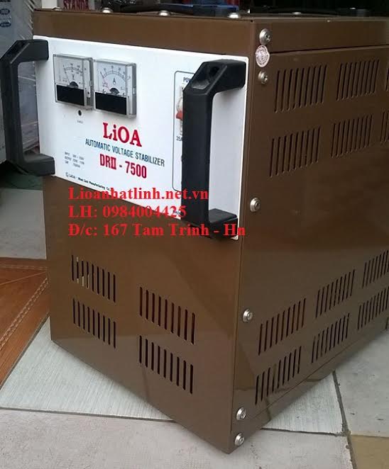 ỔN ÁP LIOA 7,5KVA DẢI 50V - 250V TỒN KHO