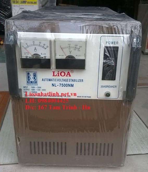ỔN ÁP LIOA 7 5KW TỒN KHO