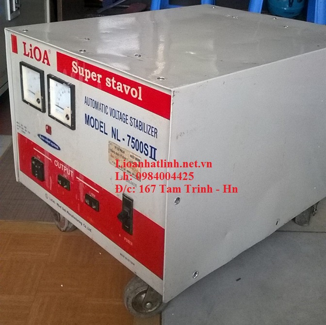 lioa 7 5kva cũ mặt đỏ