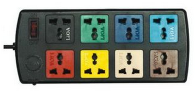 Ổ CẮM LIOA 8 LỖ