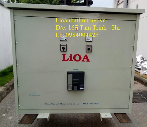 BIẾN ÁP LIOA 3 PHA 300KVA