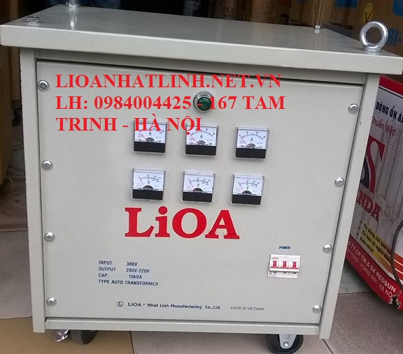 BIẾN ÁP LIOA DÙNG CHO MÁY TIỆN
