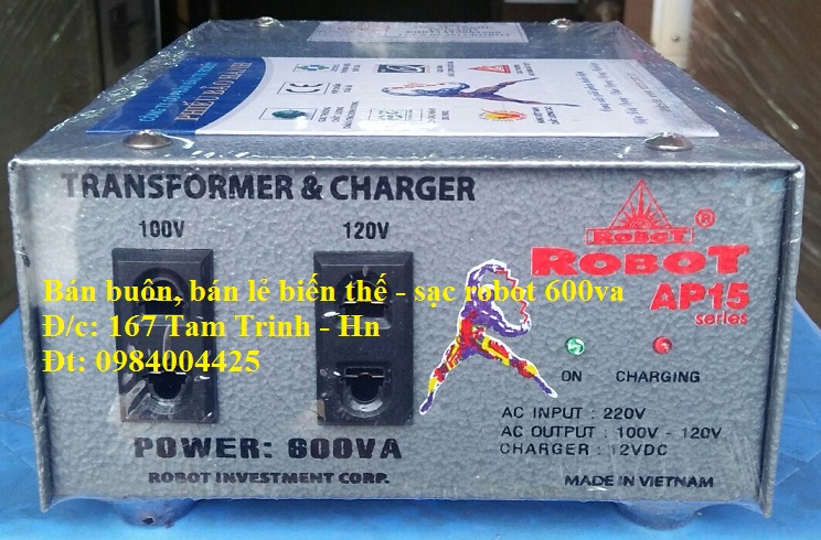 BIẾN ÁP 600VA ROBOT