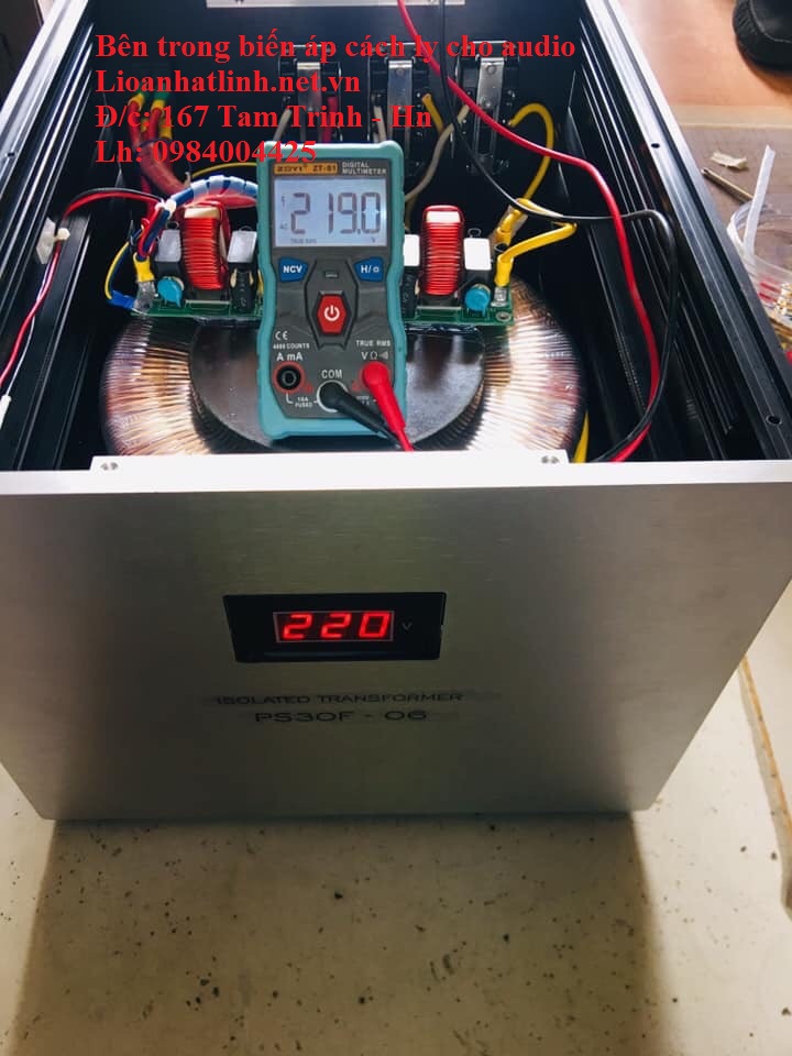 biến áp cách ly dùng cho âm thanh