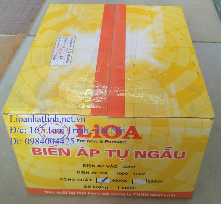biến áp tự ngẫu 400va