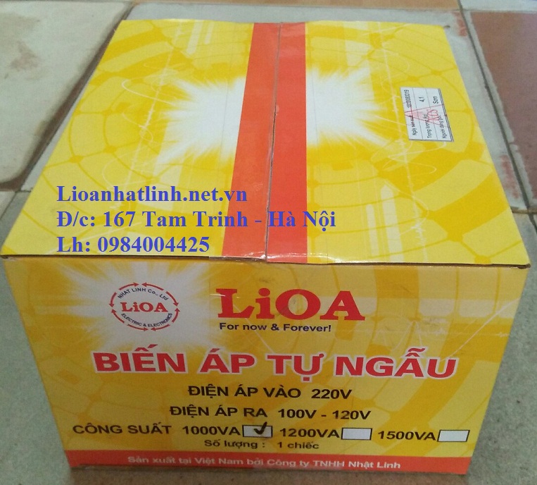 biến áp tự ngẫu 1000va