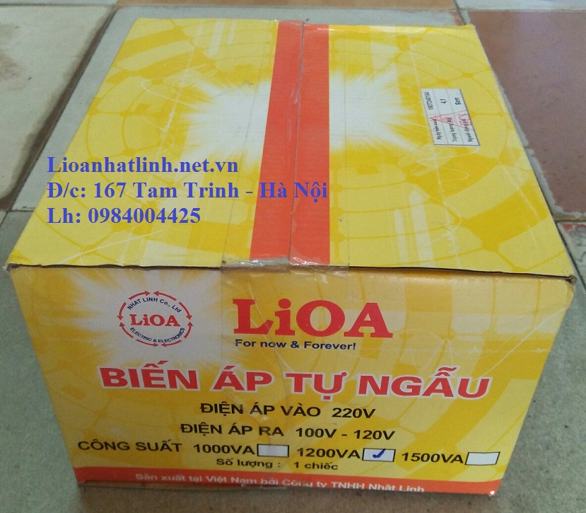 biến áp tự ngẫu 1200va