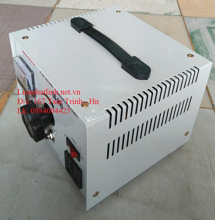 Biến áp vô cấp 5A - 1kva