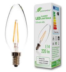 BÓNG ĐÈN SỢI LED LIOA LOẠI BÓNG NẾN