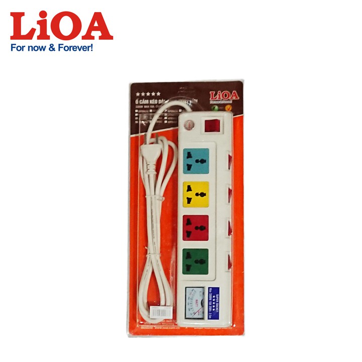 Ổ CẮM LIOA CÔNG SUẤT LỚN 04 Ổ CẮM 3300W