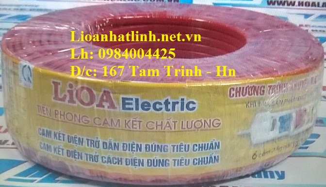 DÂY ĐIỆN LIOA 2X4
