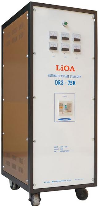 ỔN ÁP LIOA 75KVA 3 PHA MODEL DR3 - 75K NĂM 2016