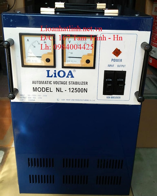 ổn áp lioa 12.5kva cũ
