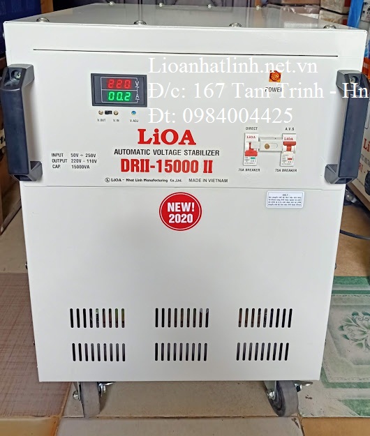 ỔN ÁP LIOA 15KVA DRII - 15000II