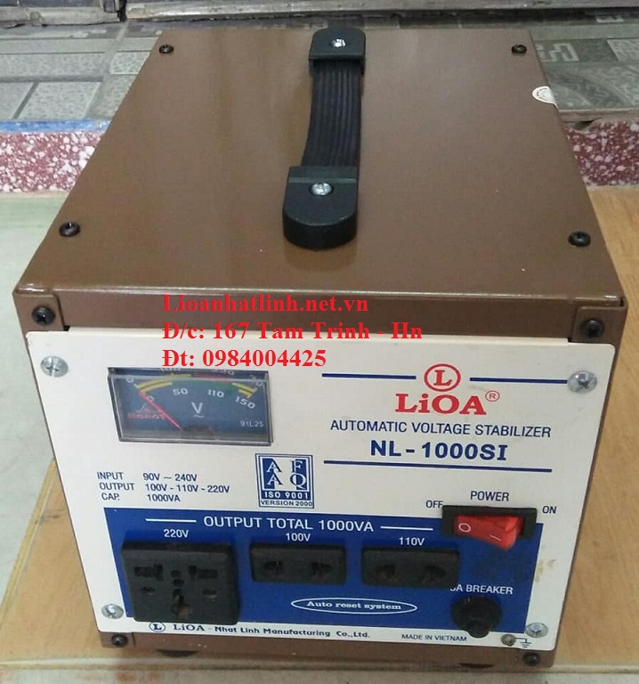 ỔN ÁP LIOA 1KW CŨ MODEL NL - 1000SI