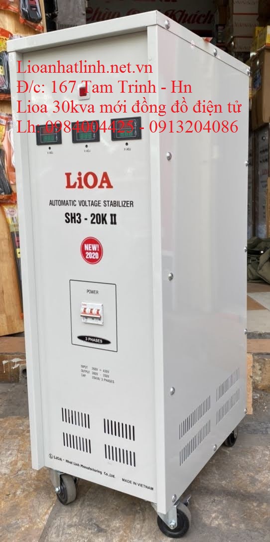 ỔN ÁP LIOA 20KVA SH3 - 20K II