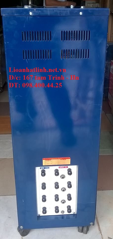 PHÍA SAU ỔN ÁP LIOA 20KVA 3 PHA CŨ
