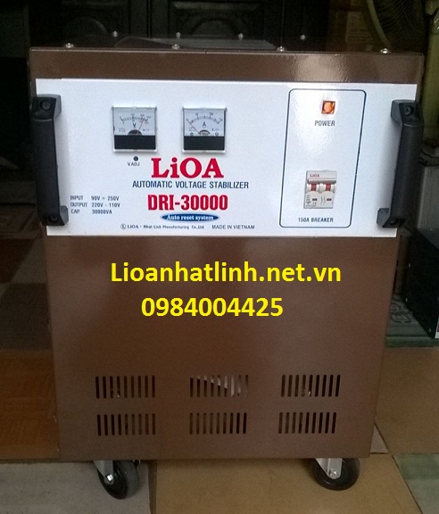 ổn áp lioa 30kva model dri - 30000 gái bao nhiêu