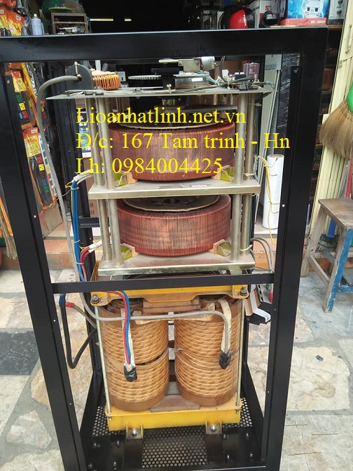 CUỘN DÂY ĐỒNG ỔN ÁP LIOA 50KVA CŨ