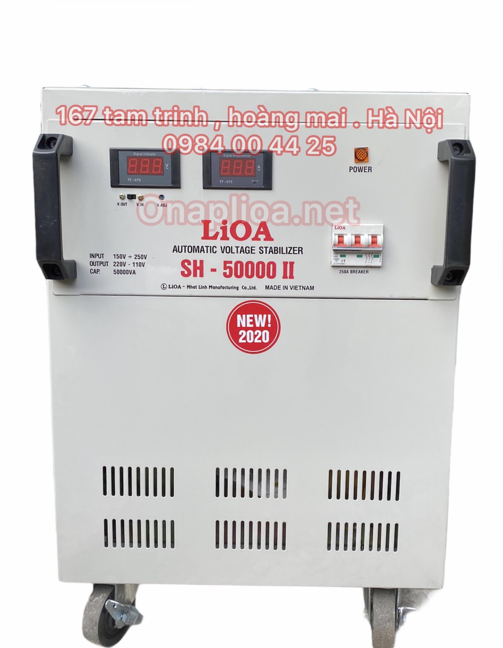 ỔN ÁP LIOA 50KVA 1 PHA