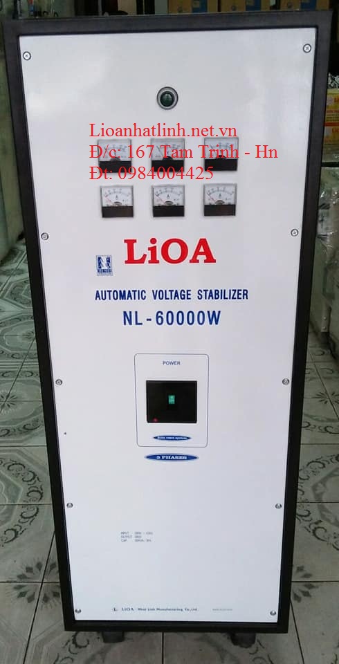 ổn áp lioa nl - 60000w 3 pha