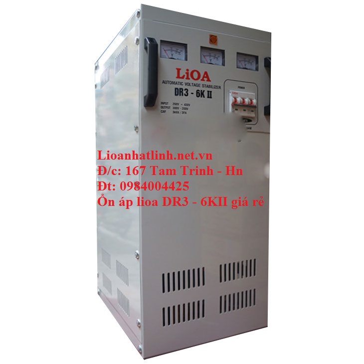 ỔN ÁP LIOA 6KVA DR3 - 6KII